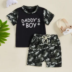 Toddler Boys Summer Clothing Set